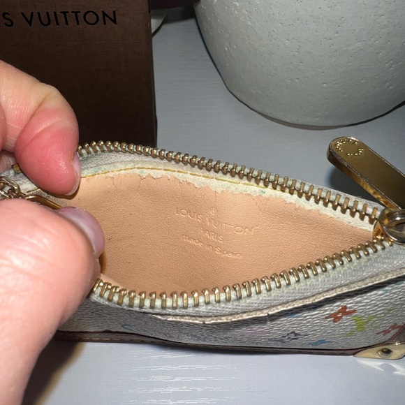 Louis Vuitton Murakami Multicolored Key Cles Coin Pouch with Box - Picture 9 of 9